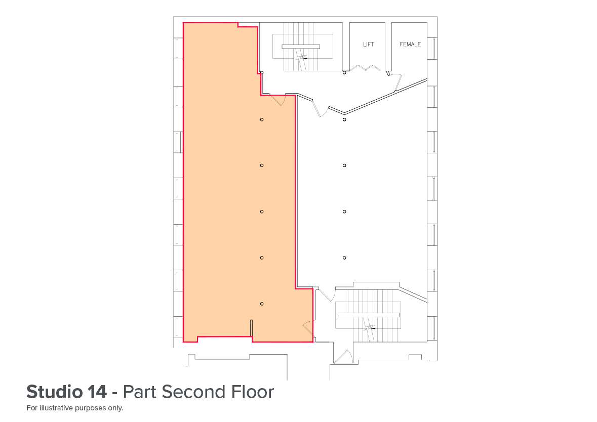 Studio 14 – Second Floor – NQ Studios